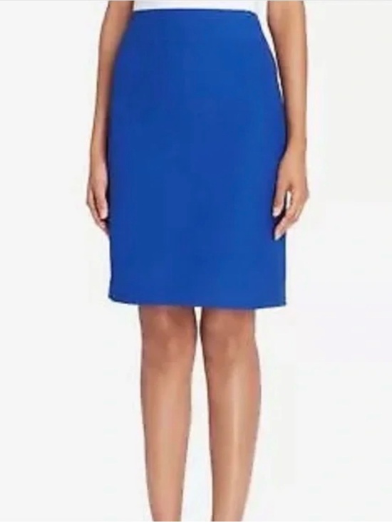 Tahari Arthur S Levine Dresses & Skirts - Chic Cobalt Blue Pencil Skirt - Tailored Office Essential